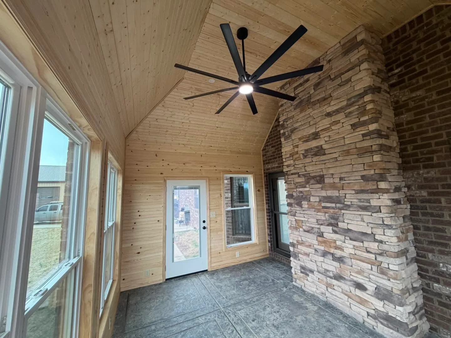 Custom home build in progress in Clarksville, TN by JM Home and Property Services